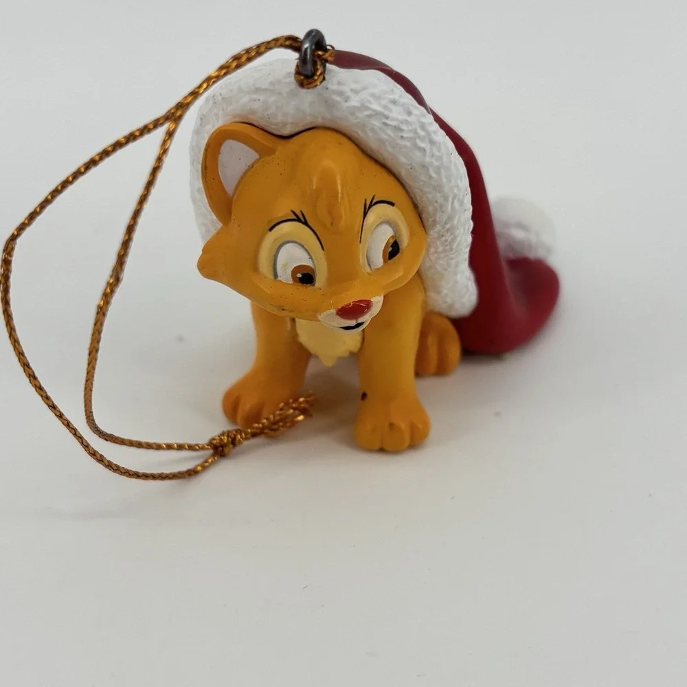 Vintage Grolier Disney Christmas Magic Ornament 26231 136 Oliver & Company